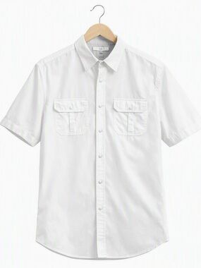 PD&C Classic White Cotton Shirt